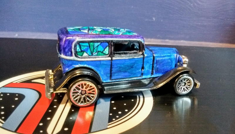 Illustration for article titled WIP - '32 Ford Delivery "Art Car"